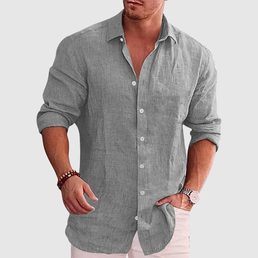 Women's Theodore Willow Rustic Linen Shirt | Material: Breathable cotton & rustic linen 3