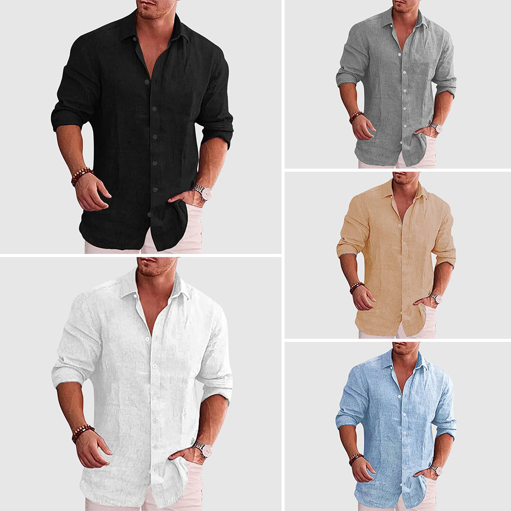 Women's Theodore Willow Rustic Linen Shirt | Material: Breathable cotton & rustic linen 4