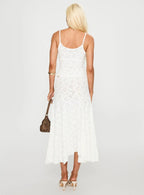 Women's Tidal Midi Skirt Foam | Textured Midi skirt 4