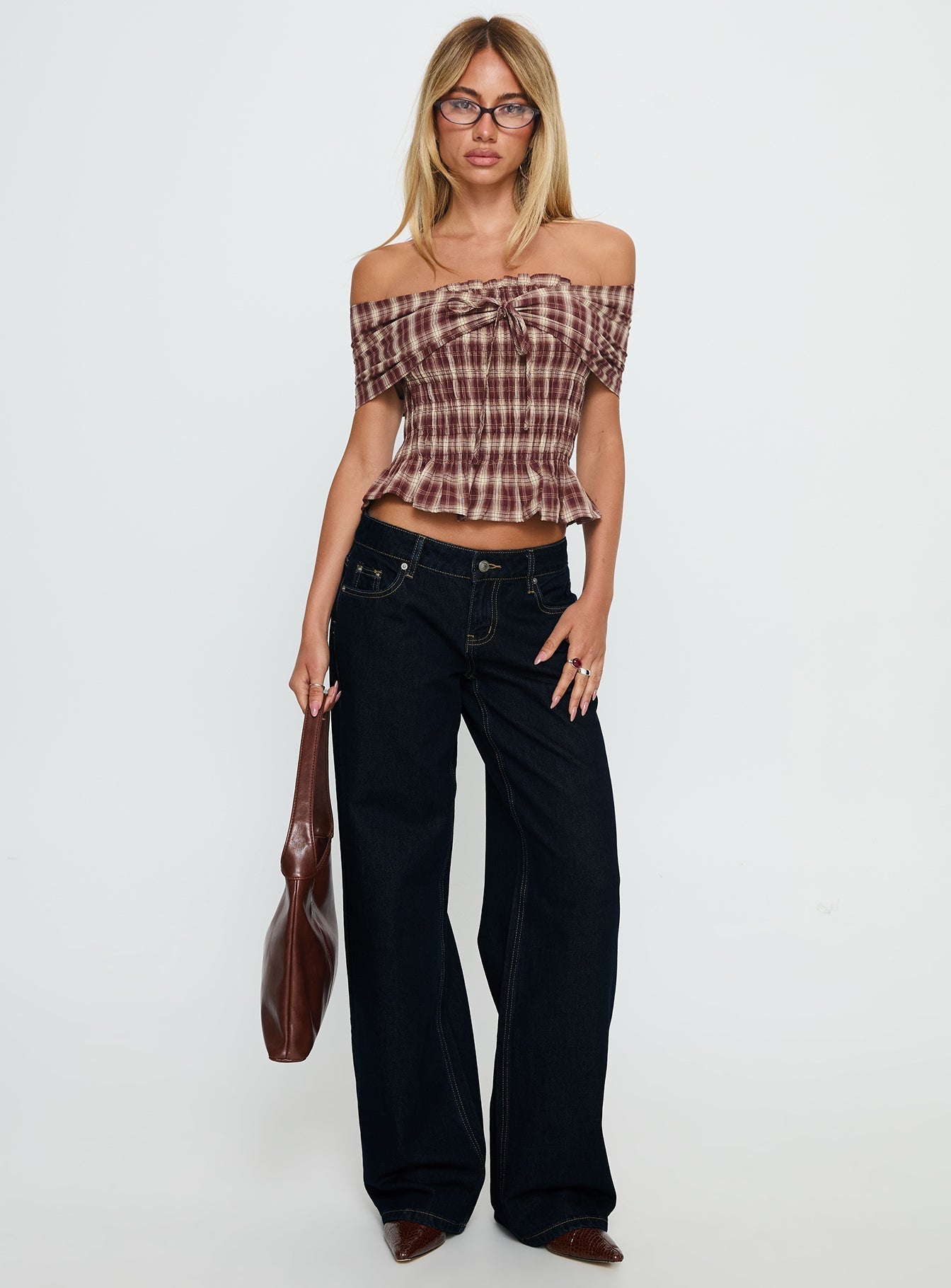 Women's Tidal Wave Low Rise Straight Leg Jeans Raw Denim | Denim jeans with straight leg cut & low-rise fit 2