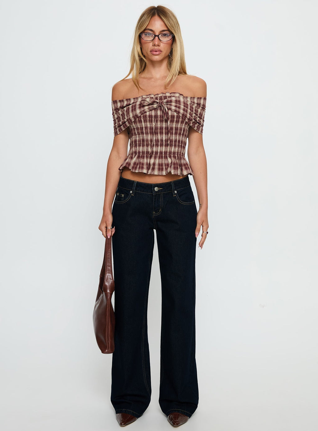 Women's Tidal Wave Low Rise Straight Leg Jeans Raw Denim | Denim jeans with straight leg cut & low-rise fit 6