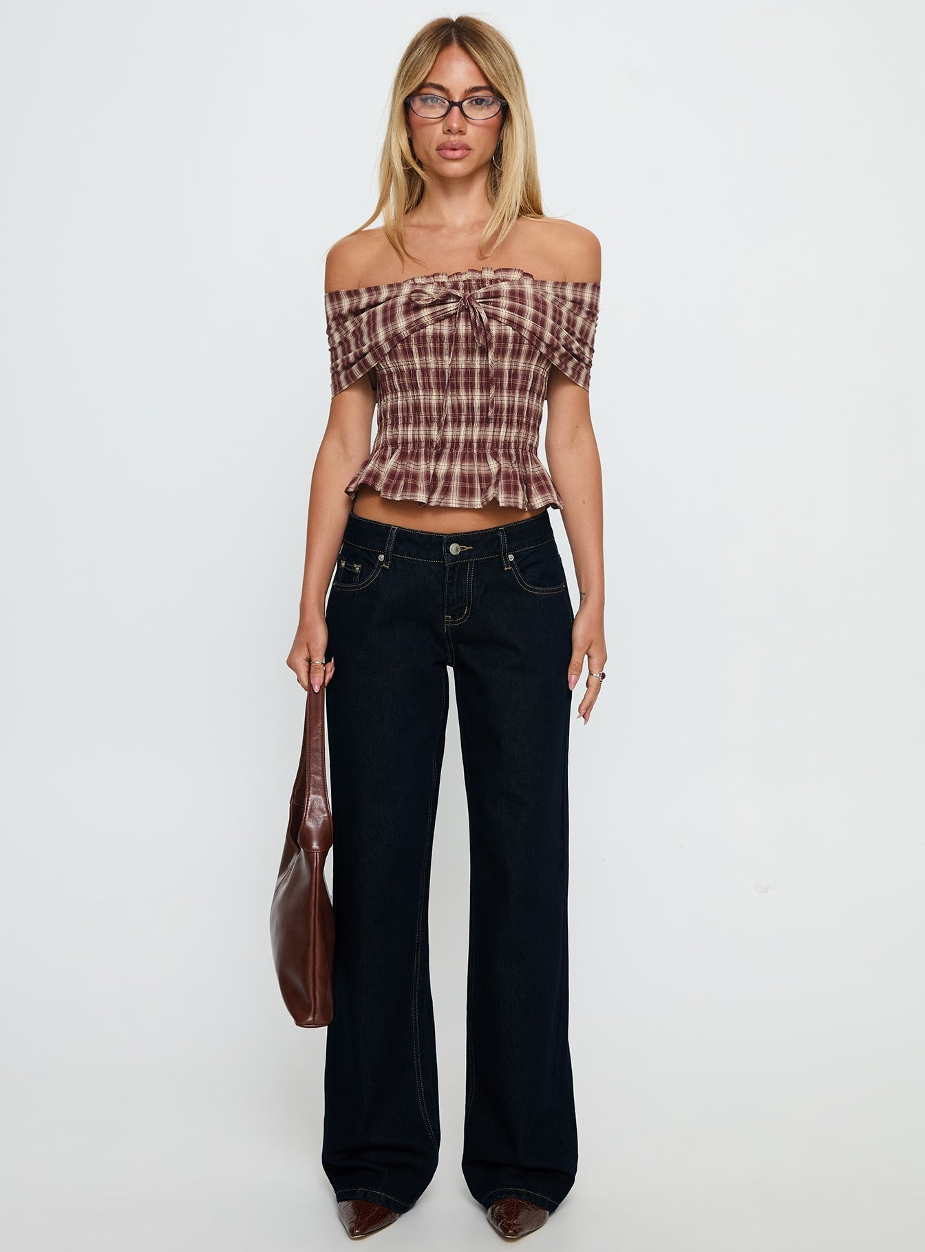 Women's Tidal Wave Low Rise Straight Leg Jeans Raw Denim | Denim jeans with straight leg cut & low-rise fit 6