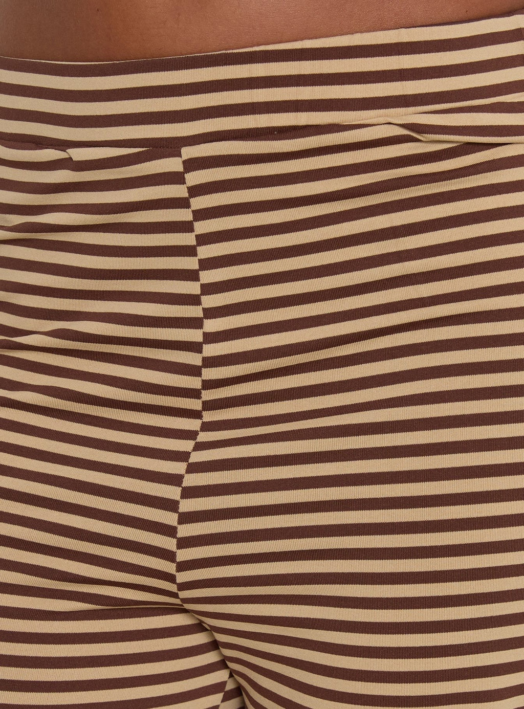 Women's Timora Pants Brown Stripe | Straight-leg pants in mid-rise fit 5