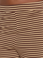 Women's Timora Pants Brown Stripe | Straight-leg pants in mid-rise fit 5