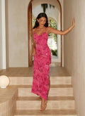 Women's Vietta | Sequin Cami Maxi Dress with Open Back Design | Stunning Evening Wear - Women's | Sequin embellishments  0