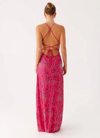 Women's Vietta | Sequin Cami Maxi Dress with Open Back Design | Stunning Evening Wear - Women's | Sequin embellishments  5