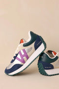 Women's Vintage Havana Cosmic 17 Silver Purple Sneakers | Platform Measures 1" 0