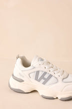 Women's Vintage Havana Dash 10 Grey Sneakers | Sole measures 1.75" 2