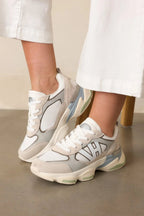 Women's Vintage Havana Dash 12 Baby Blue Sneakers | Sole measures 1.75" 2
