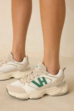 Women's Vintage Havana Dash 2 Green Sneakers | Sole measures 1.75" 1