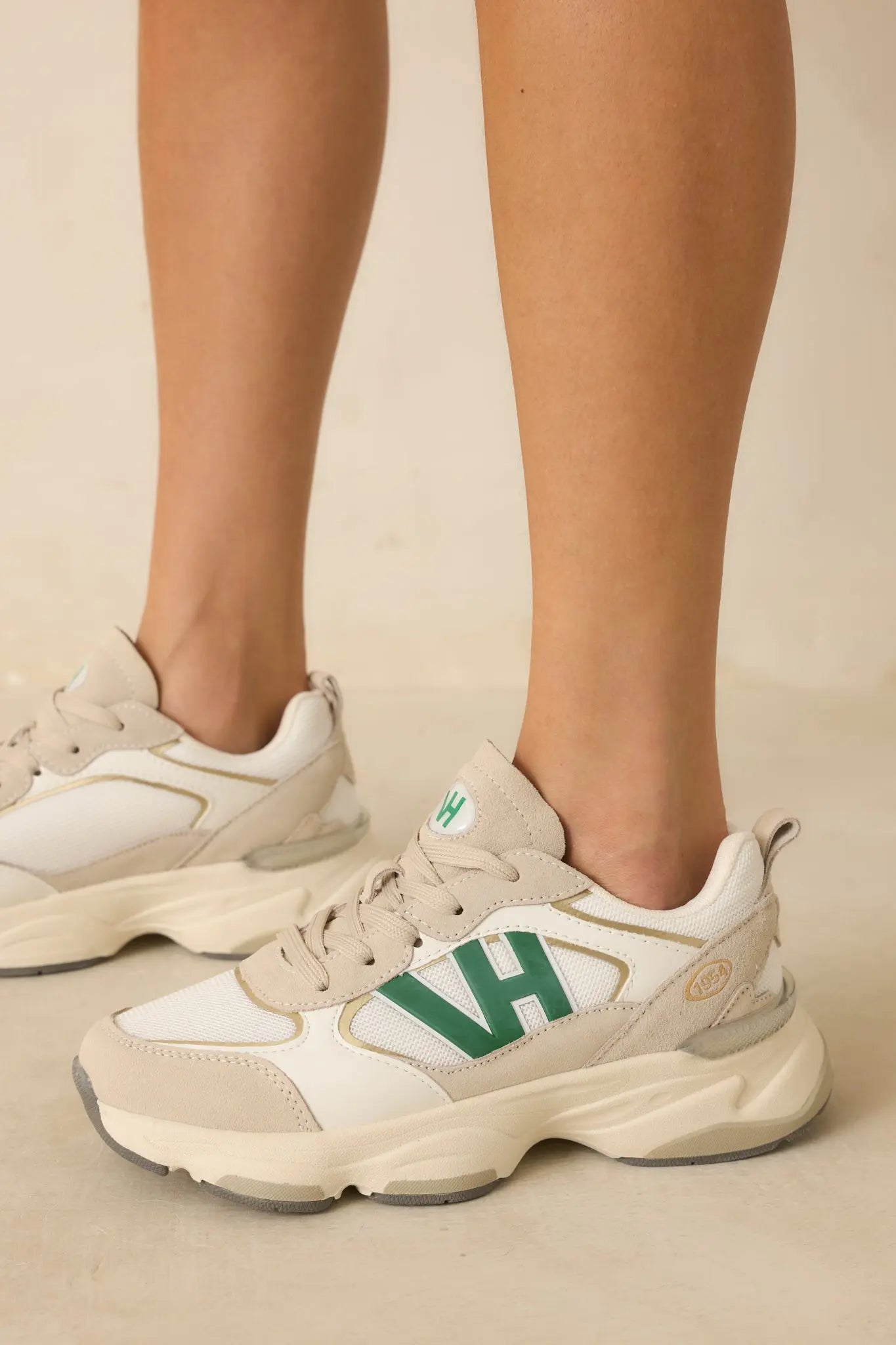 Women's Vintage Havana Dash 2 Green Sneakers | Sole measures 1.75" 1