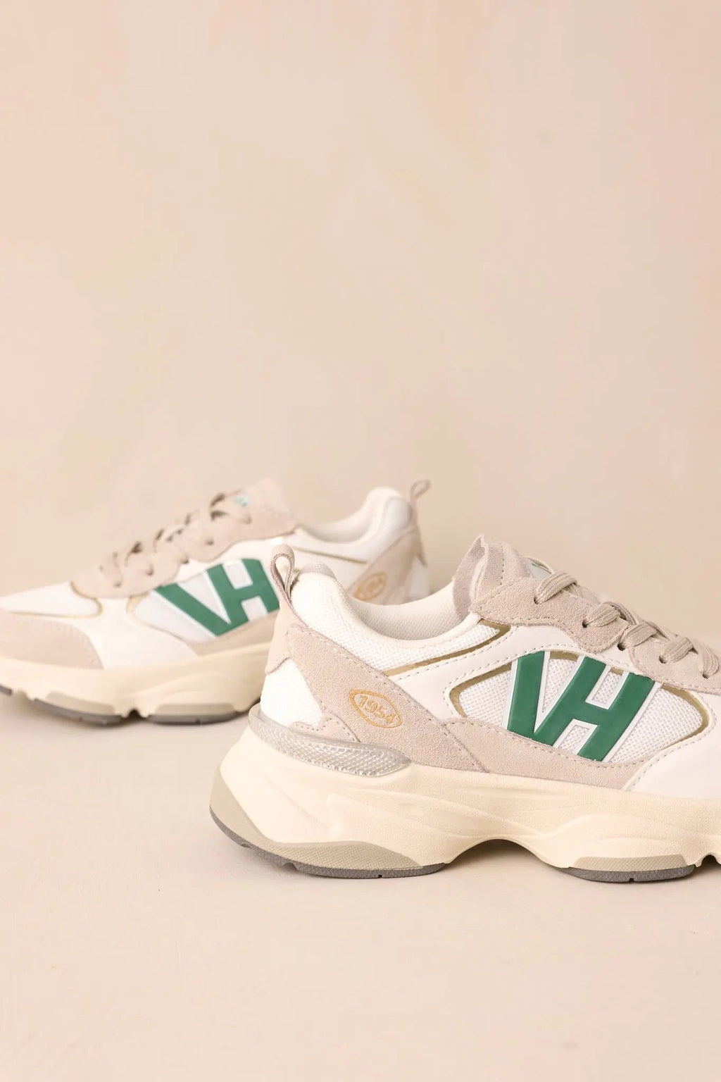 Women's Vintage Havana Dash 2 Green Sneakers | Sole measures 1.75" 3