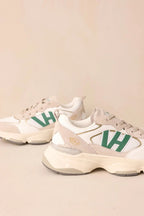 Women's Vintage Havana Dash 2 Green Sneakers | Sole measures 1.75" 3