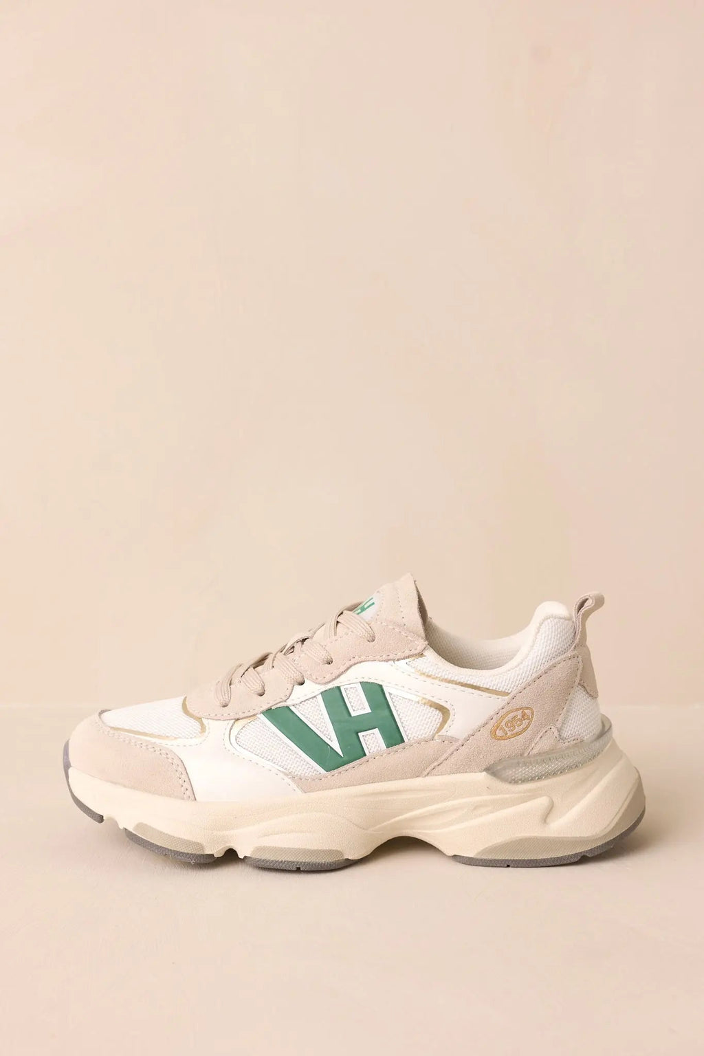 Women's Vintage Havana Dash 2 Green Sneakers | Sole measures 1.75" 4