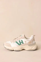 Women's Vintage Havana Dash 2 Green Sneakers | Sole measures 1.75" 4