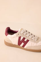 Women's Vintage Havana Dreamer 1 Burgundy Sherpa Sneakers | All Man Made Materials 2