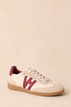 Women's Vintage Havana Dreamer 1 Burgundy Sherpa Sneakers | All Man Made Materials 3
