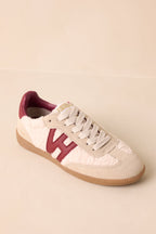 Women's Vintage Havana Dreamer 1 Burgundy Sherpa Sneakers | All Man Made Materials 4