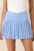 Women's Z Supply Barcelona Blue Playing Doubles Skirt | Skirt: 91% Polyester 1