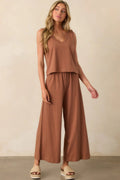Women's Z Supply Brown Cotton Scout Jersey Pants | 100% Cotton 0