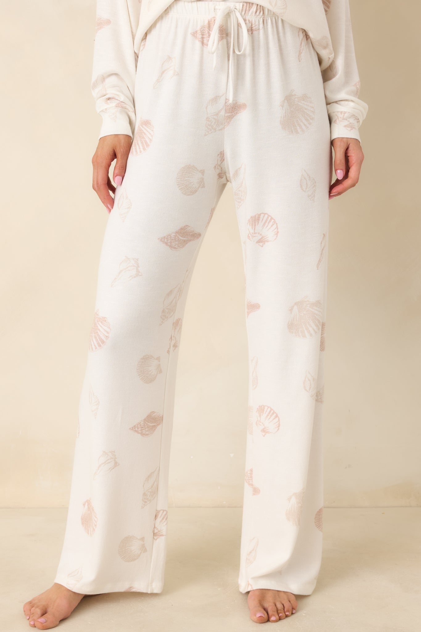Women's Z Supply Vanilla Ice Barefoot Beach Pajama Pants | 52% Rayon 0