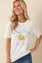 Women's Z Supply Vanilla Ice Club Tropics Cotton Boyfriend Tee | 100% Cotton 0
