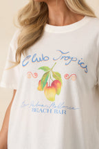 Women's Z Supply Vanilla Ice Club Tropics Cotton Boyfriend Tee | 100% Cotton 4