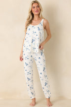 Women's Z Supply Vanilla Ice Lost At Sea Jogger Pants | 95% Polyester & 5% Spandex 1