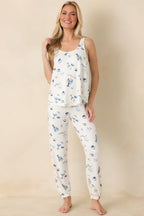 Women's Z Supply Vanilla Ice Lost At Sea Jogger Pants | 95% Polyester & 5% Spandex 3