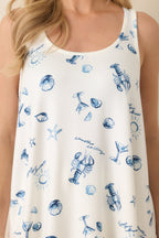 Women's Z Supply Vanilla Ice Lost At Sea Tank | 95% Polyester & 5% Spandex 3
