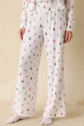 Women's Z Supply White Multi Dawn Tree Pajama Pants | 62% Polyester 0
